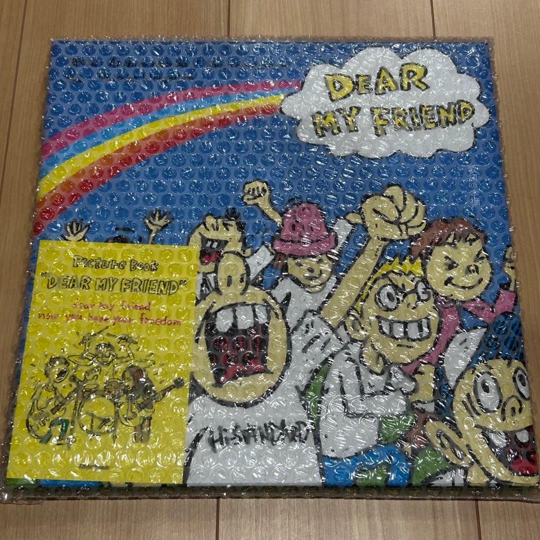 Hi-STANDARD DEAR MY FRIEND 特装版 LPサイズ 絵本