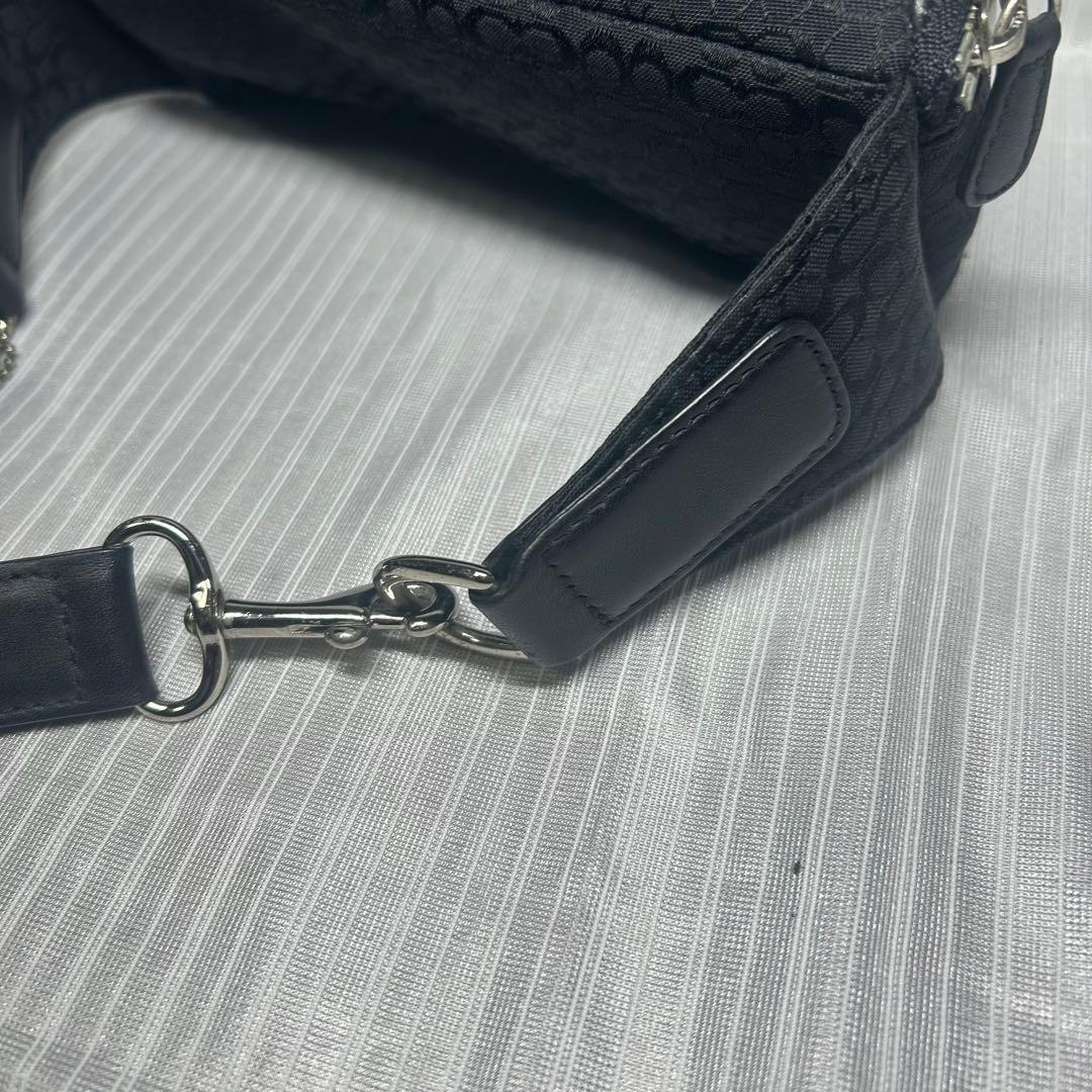 coach ボディバッグ シグネチャー 黒