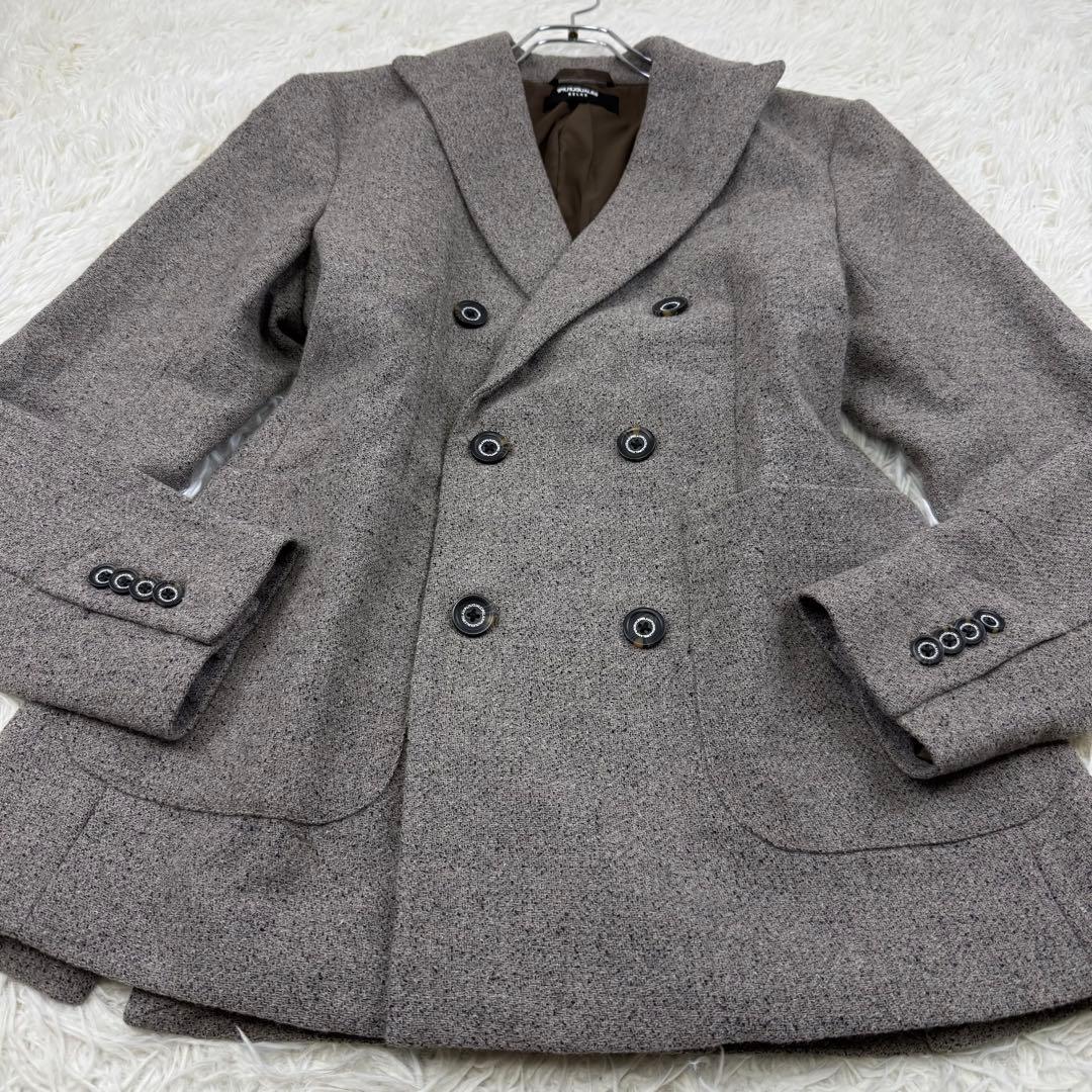 極美品 24AW ウノピゥウノウグァーレトレ クラシックダブルジャケット M