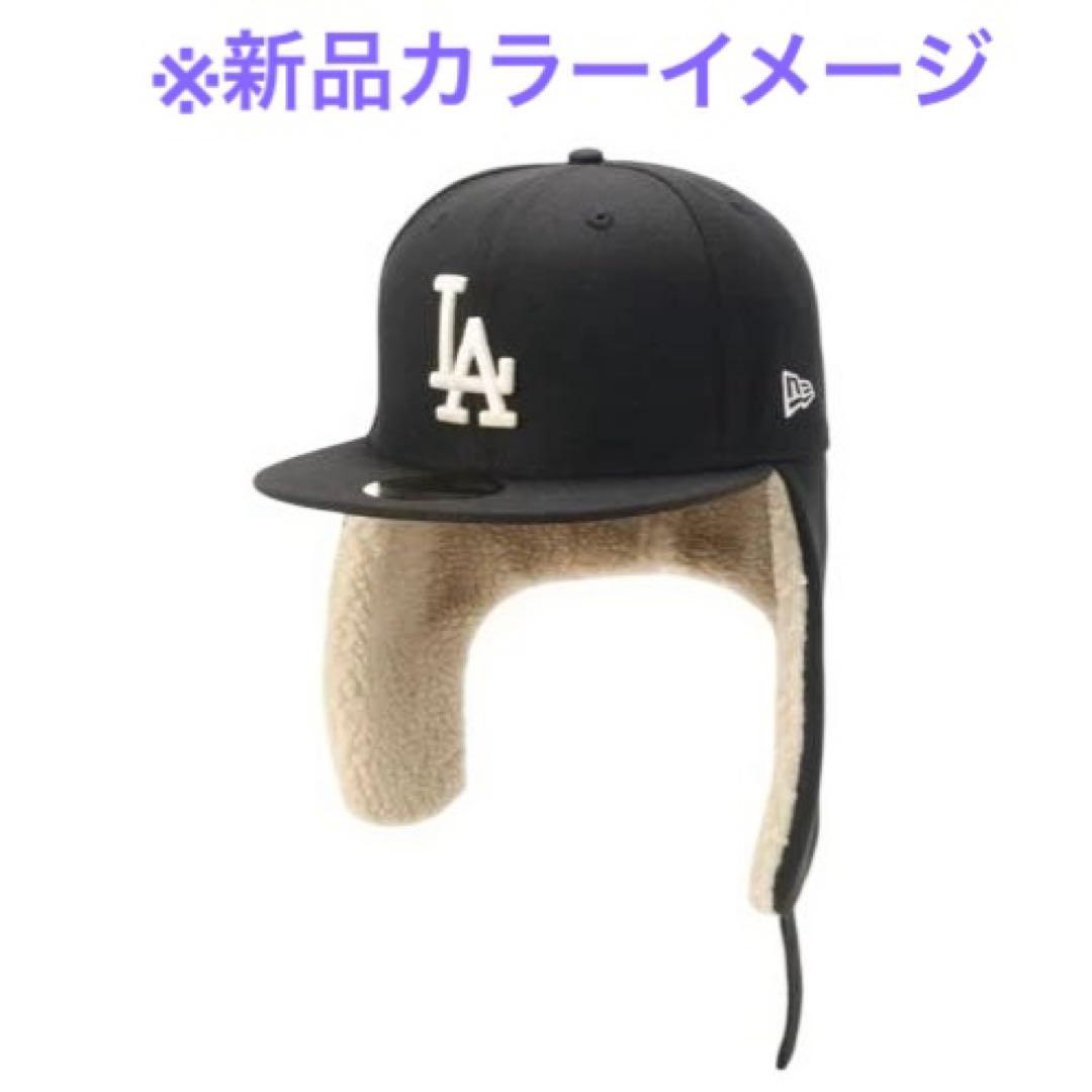 ニューエラ キャップ 耳付き ドッグイヤー ロサンゼルス・ドジャース ブラック
