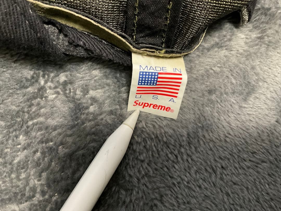 帽子 Supreme Washed Denim S Logo 6 Panel Cap