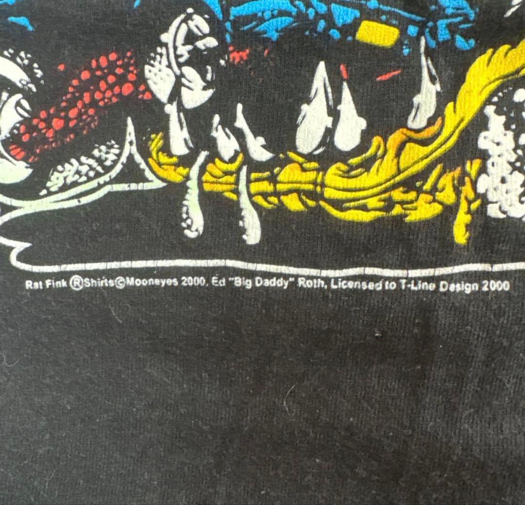 USA製 90s rat fink VintageT-Shirtシングルステッチ