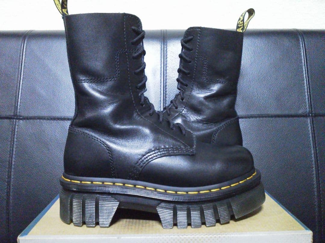 【極美品】Dr.Martens AUDRICK UK3 黒 厚底 JADON