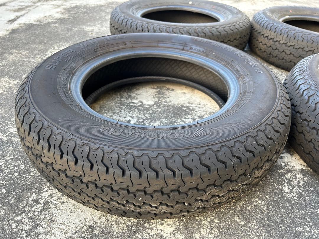 【未使用】YOKOHAMA 145/80R12 80/78N LT 2本セット