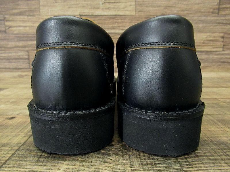 新品 ダナー ブローガン 茶芯 軽量 モカシン レザー シューズ 黒 27.5①