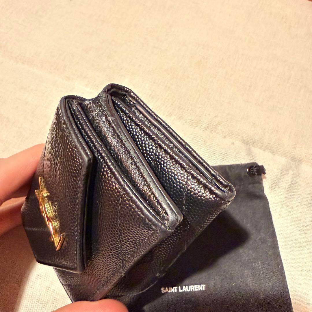 SAINT LAURENT 三つ折り財布　サンローラン