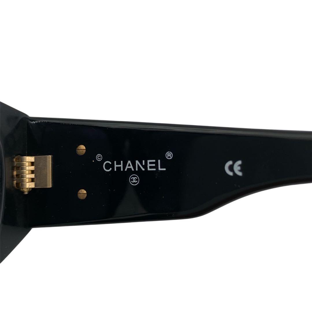 シャネル CHANELココマーク マトラッセ サングラス アイウェア ブラック