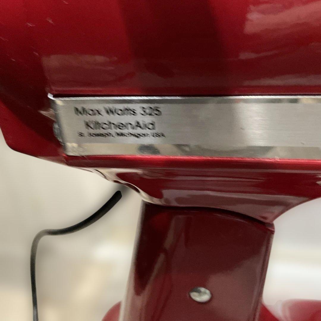 キッチンエイド　kitchenAid KSM150 （アルチザンシリーズ）　赤