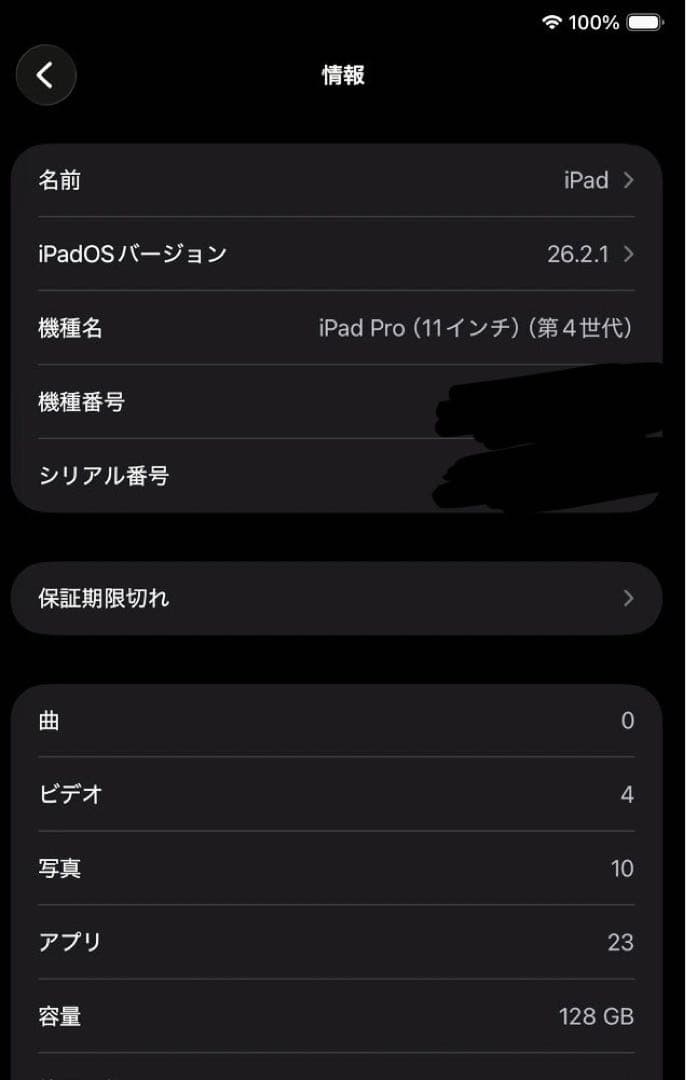 【djjj】Apple iPad Pro 11inch 第4世代