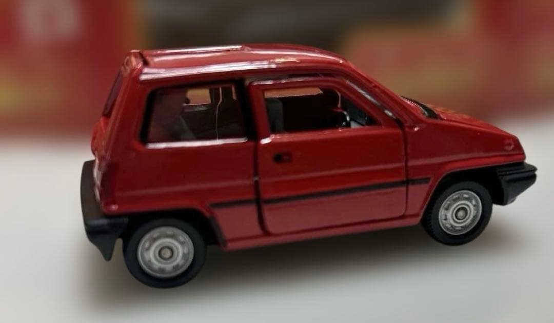 ￼￼絶版品！トミカ ダンディ 023 ホンダ シティーR モトコンポ付き　日本製