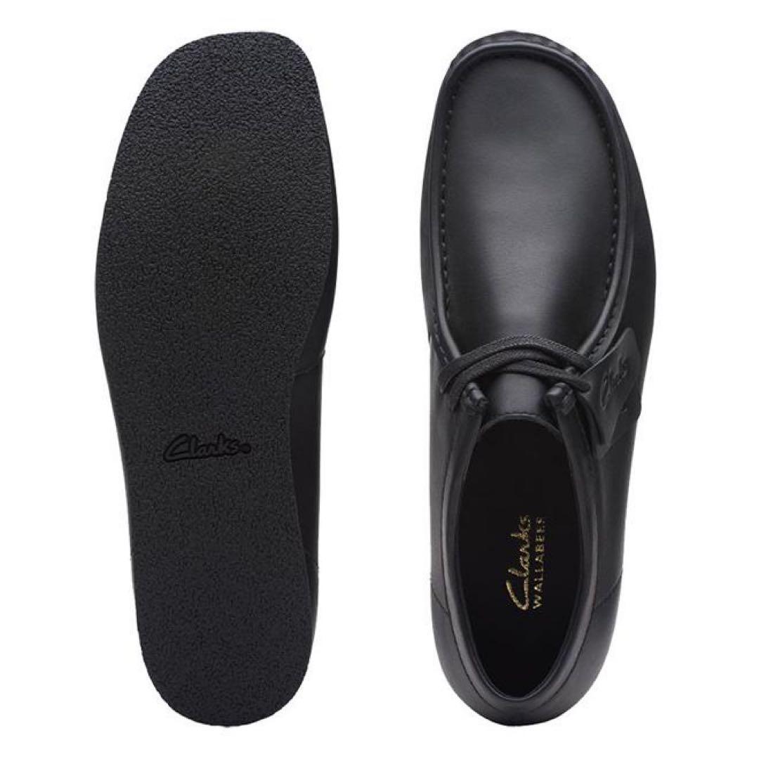 clarks ワラビー EVO ウォータープルーフ 【ブラックレザー】