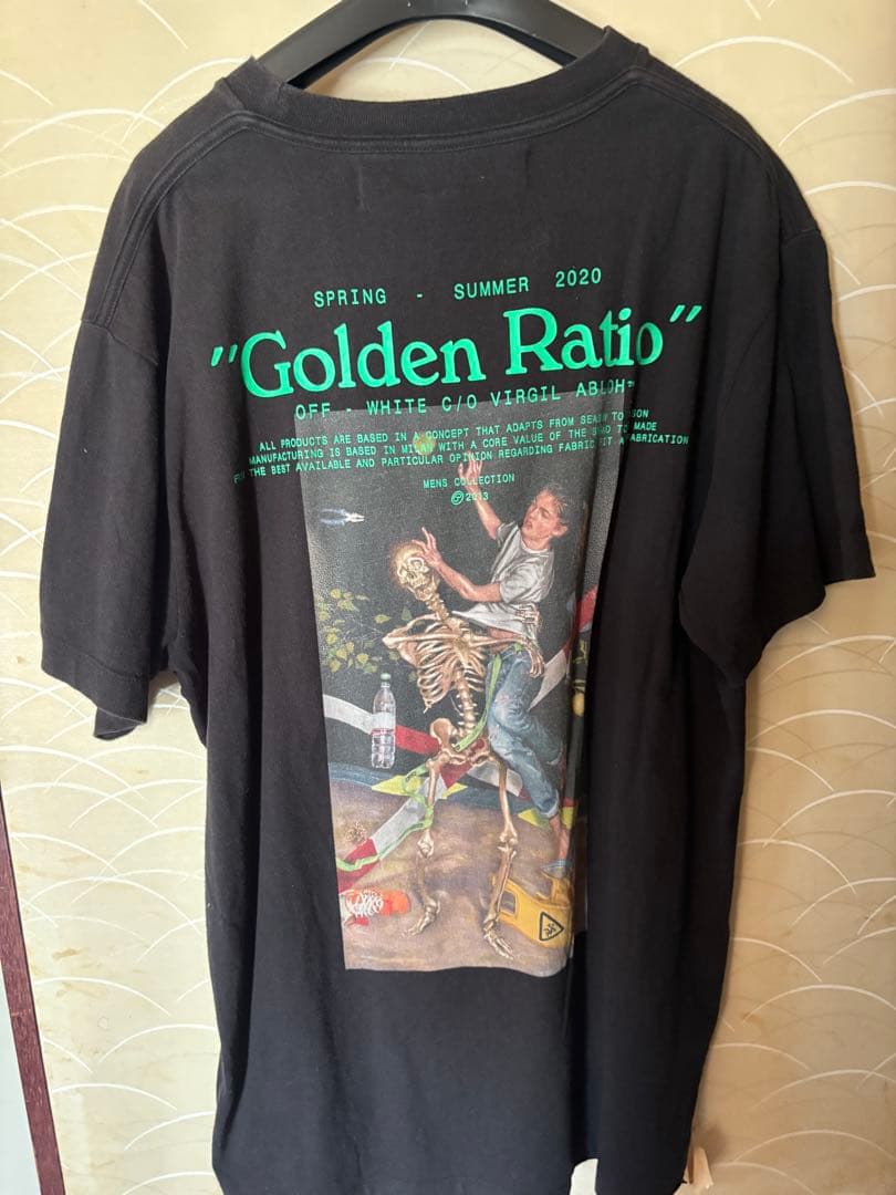 OFF-WHITE Golden Ratio オーバーサイズTシャツ SS20