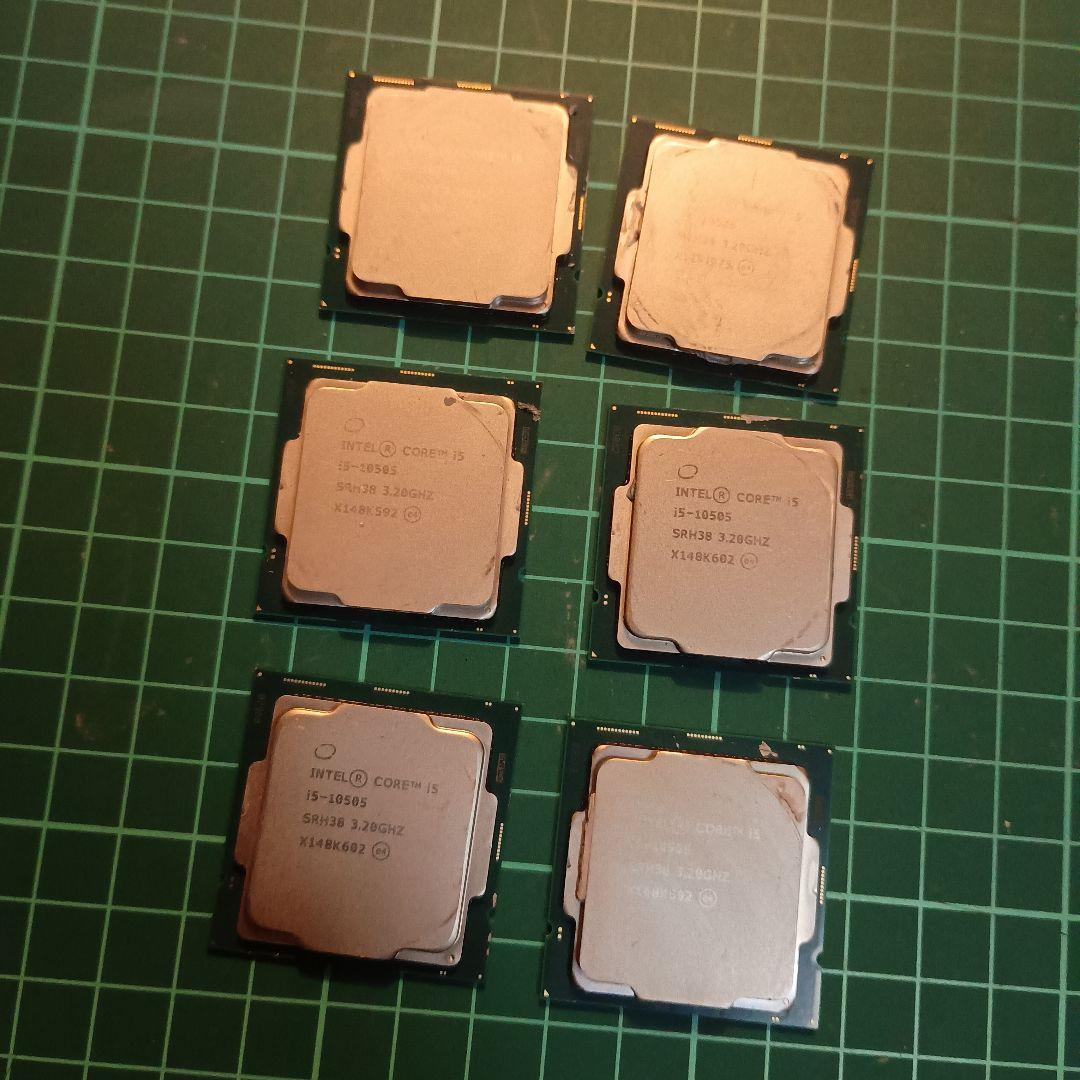 CPU Intel Core i5-10505 6枚