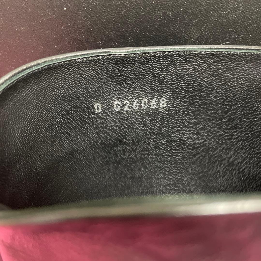 CHANEL レザーブーツ黒