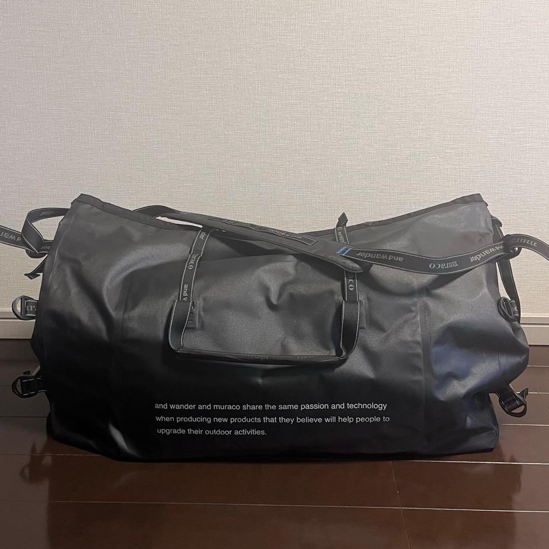 旅行かばん・小分けバッグ and wander +muraco WATERPROOF BOSTON BAG
