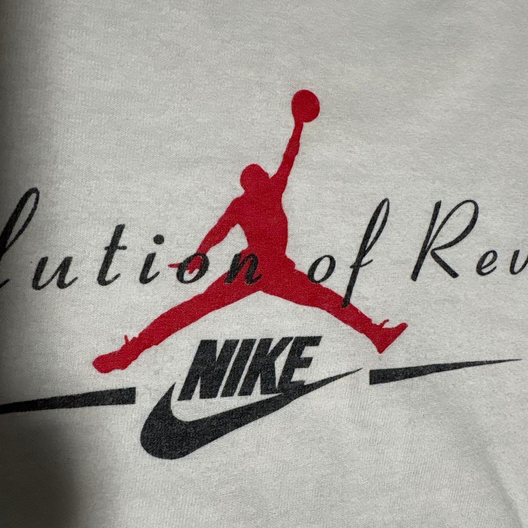 【90年代銀タグ本物USA製XL!ヴィンテージ Air Jordan Tシャツ】