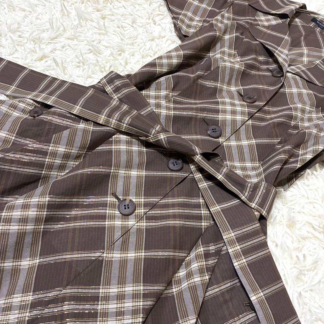 【美品　大きいサイズ】BURBERRY LONDON シャツワンピース　半袖