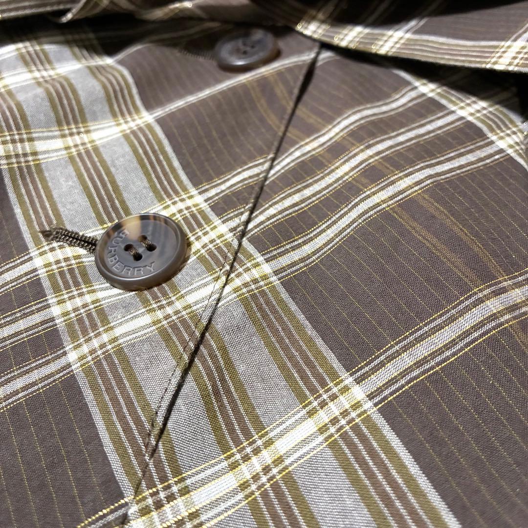 【美品　大きいサイズ】BURBERRY LONDON シャツワンピース　半袖