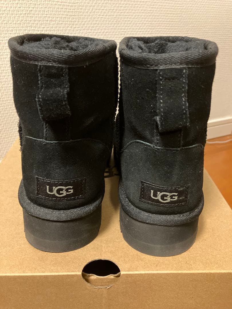 UGG 厚底 ムートンブーツ CLASSIC サイズ5 23.5cm ブラック