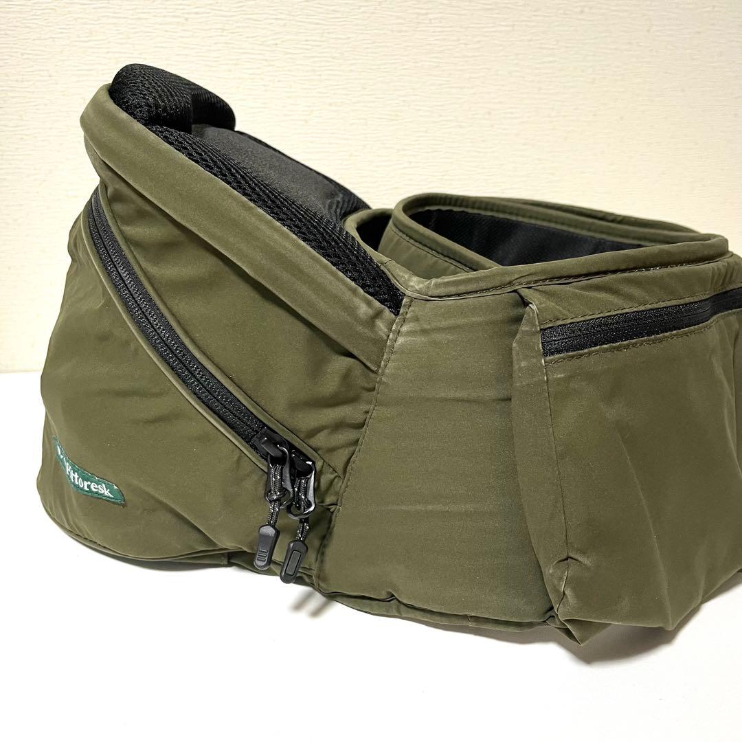極美品✨ POLBAN ADVANCE ピトレスク ヒップシート オリーブ 緑