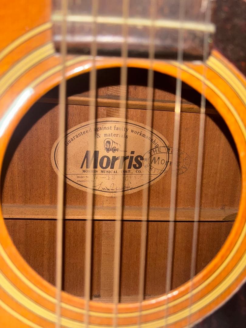 morris アコースティックギター W-18 弦3つセット