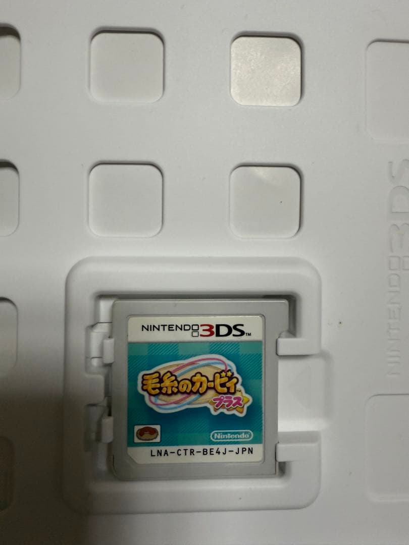 毛糸のカービィーカセット