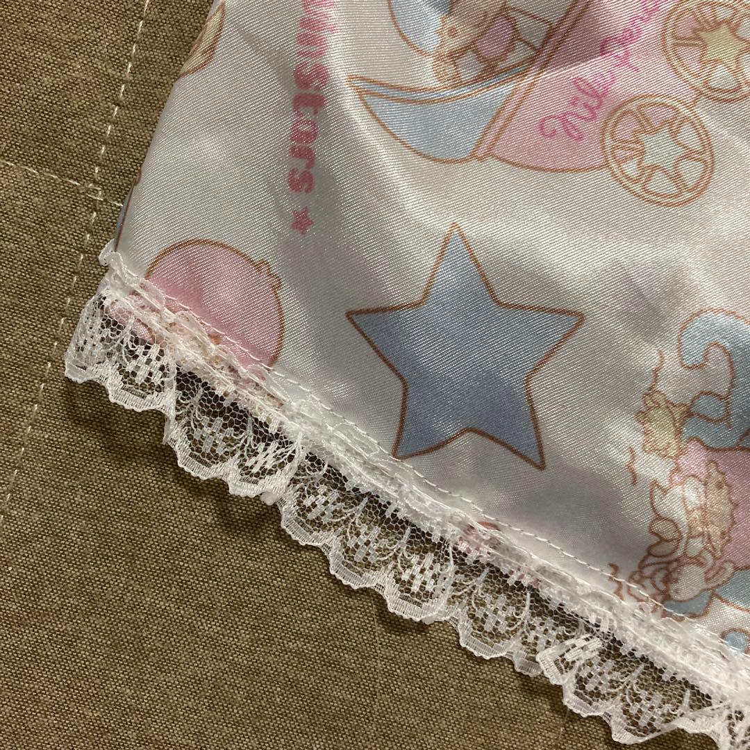 ナイルパーチ×リトルツインスターズ サテン生地肩紐キャミソール☆
