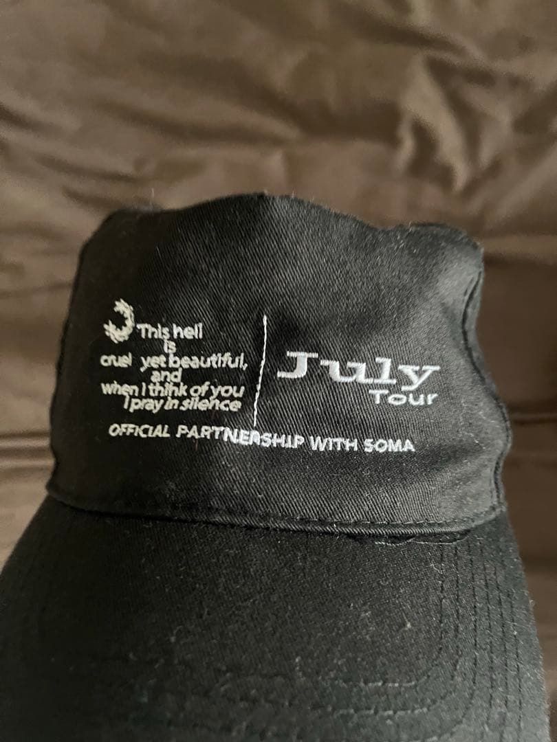 JJJ July tour ブラック キャップ