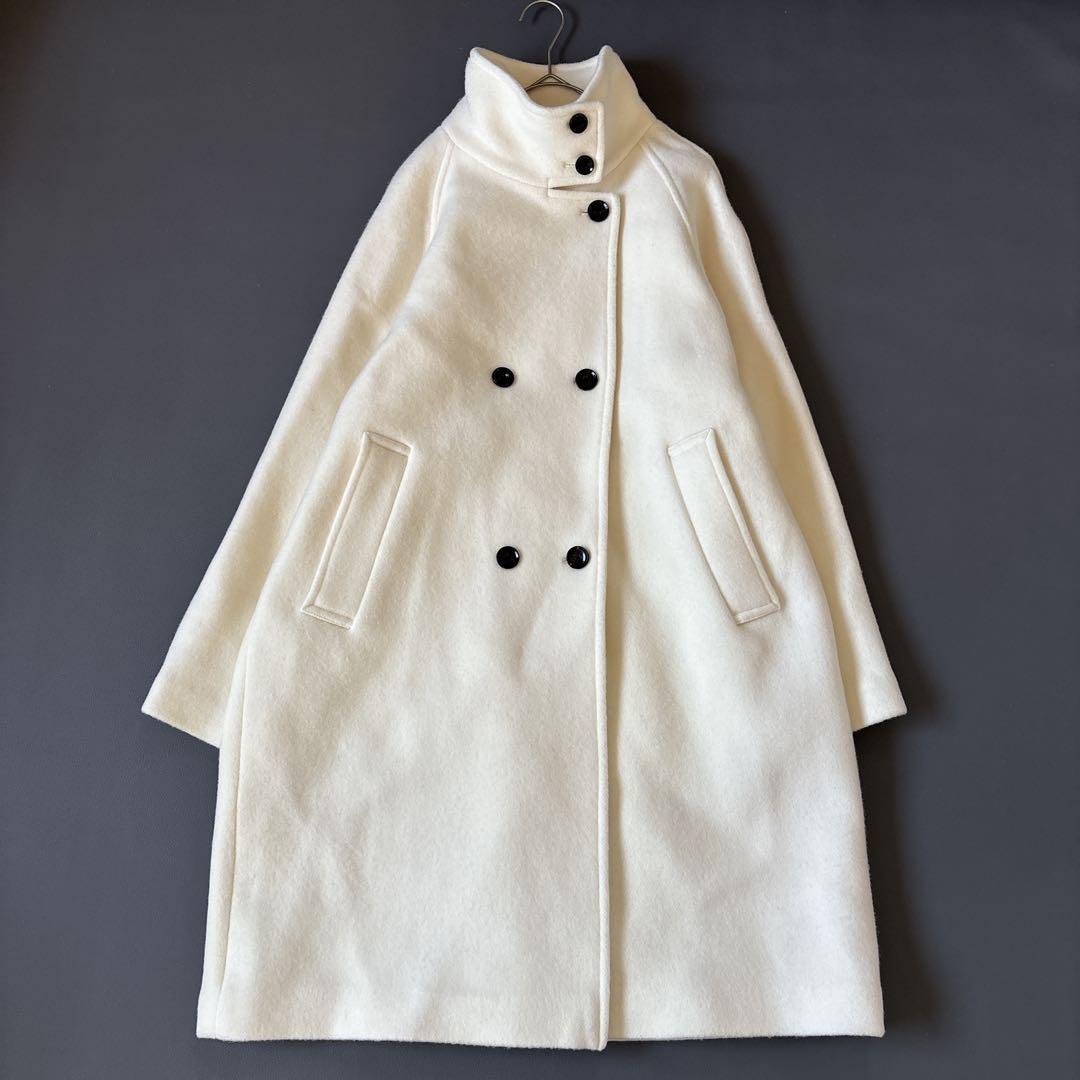 タグ付き未使用品♡ナノユニバース PECOLAMB ウールカシミヤロングコー