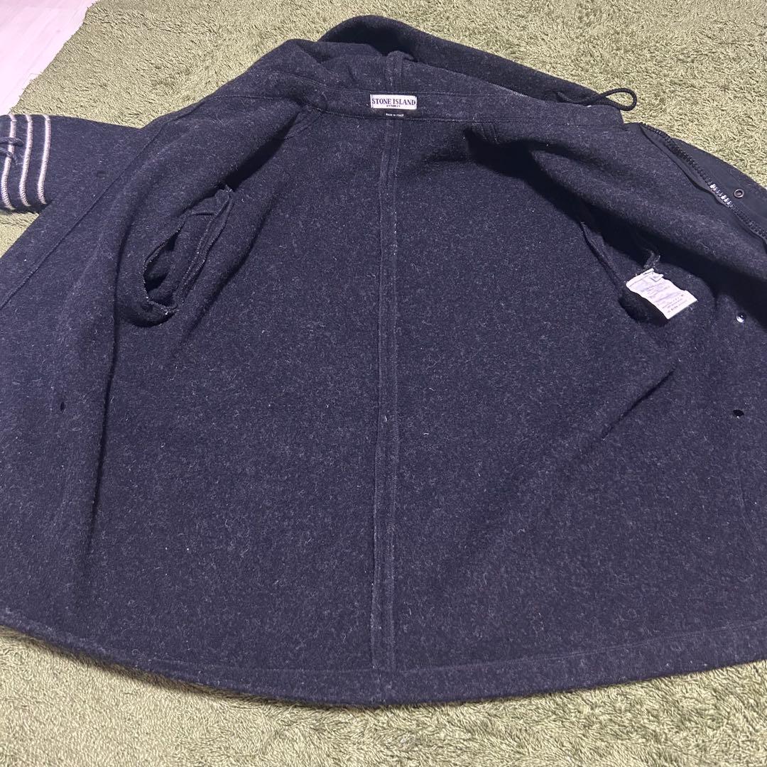 STONE  ストーンアイランド ダッフルコート ＸＬサイズブラック