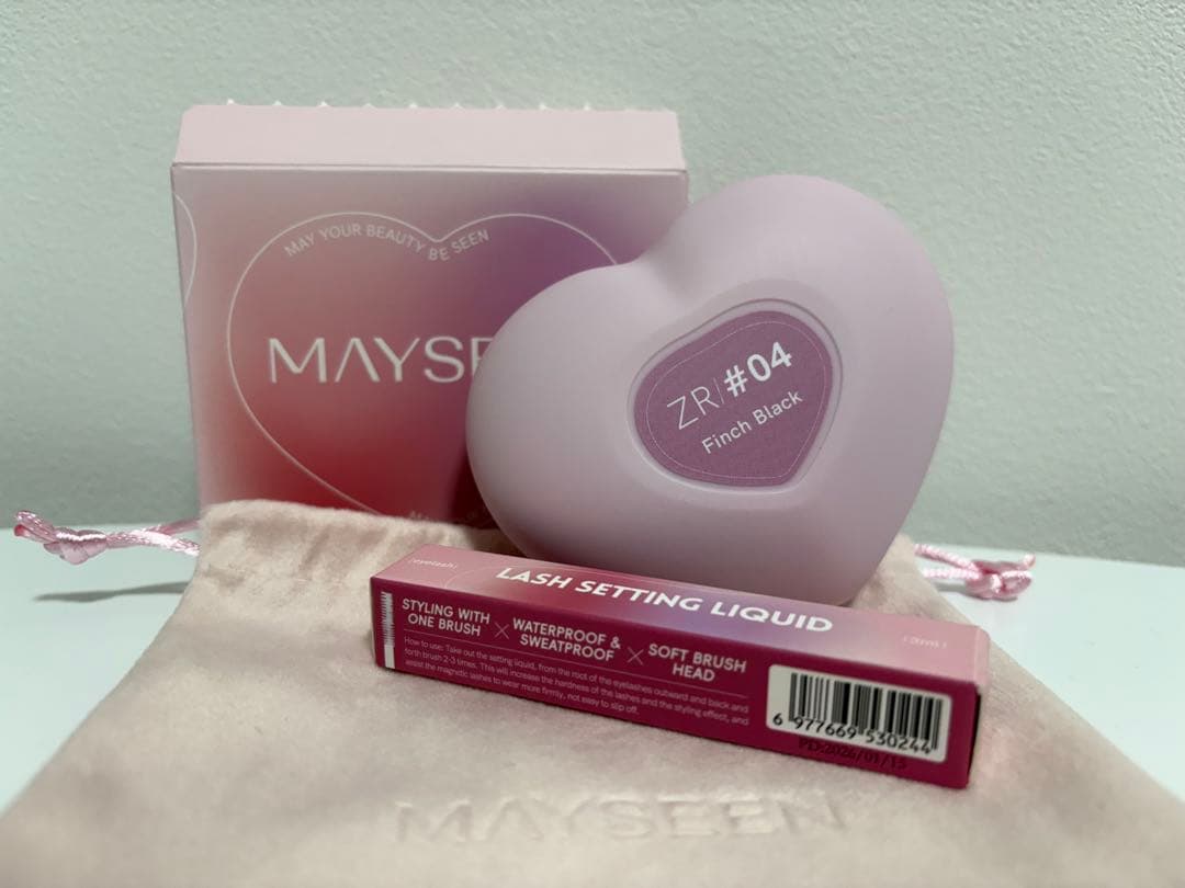 うしお。MAYSEEN つけまつげ3セット