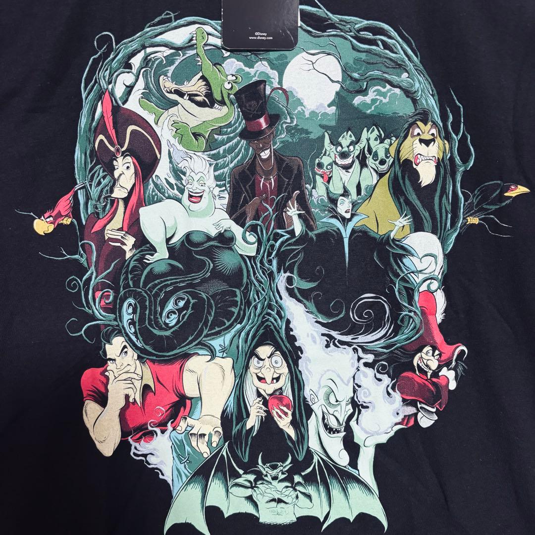 【入手困難】ディズニー  ヴィランズ  Tシャツ  Lサイズ キャラクター
