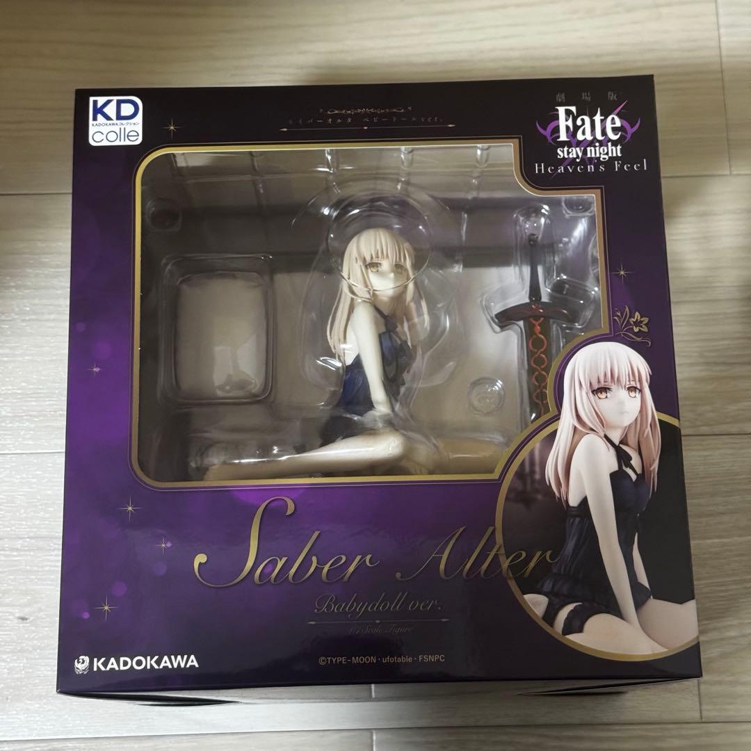 Fate stay night セイバーオルタ アルトリア フィギュア
