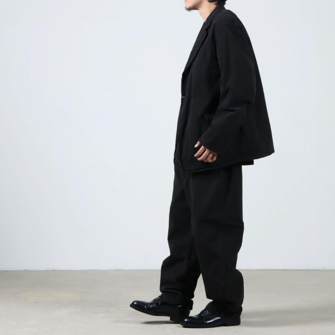未使用品　COMOLI 製品染セットアップ　BLACK