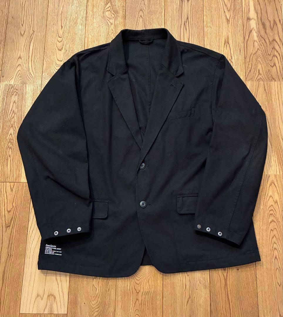 FreshService CORPORATE CHINO JACKET 黒 S