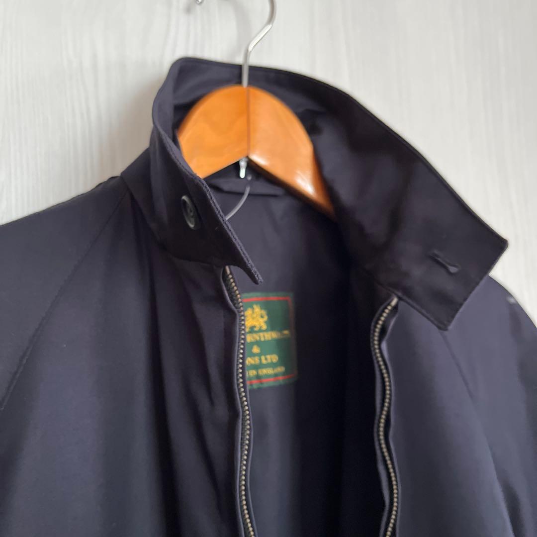 ★HAYTHORNTHWAITE＆SONS LTD★スウィングトップ★NAVY