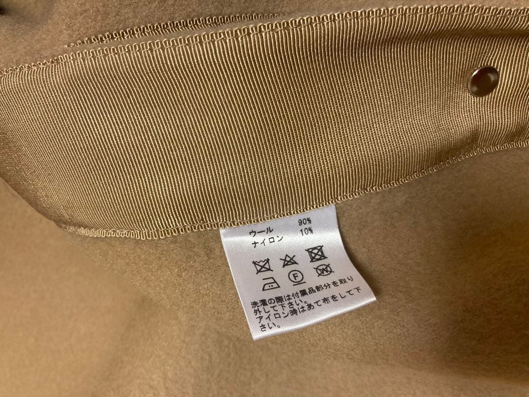 き*ぬ様 美品na.eコートSoutienCollarCoat_camel通常丈