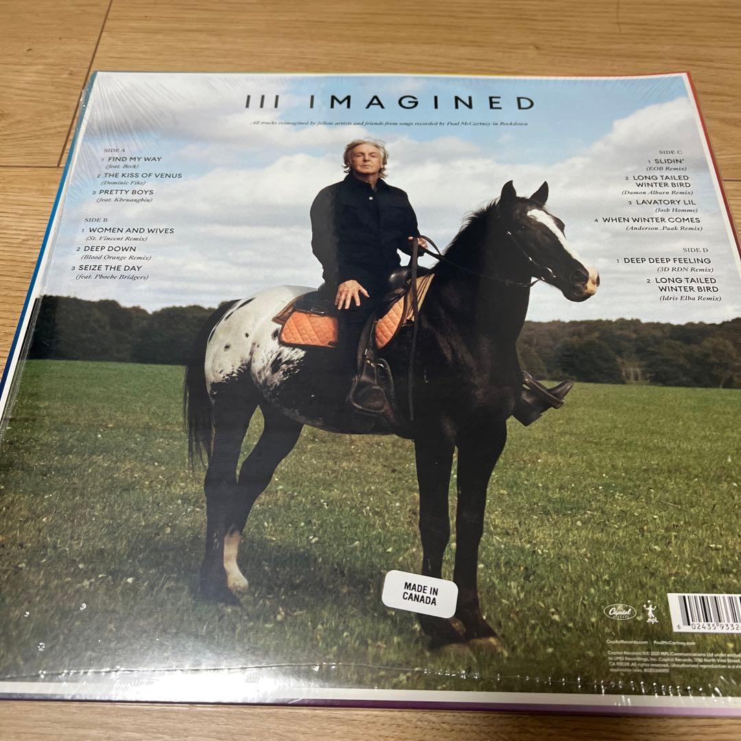 Paul McCartney/III IMAGINED 限定ジャケ&カラー　新品