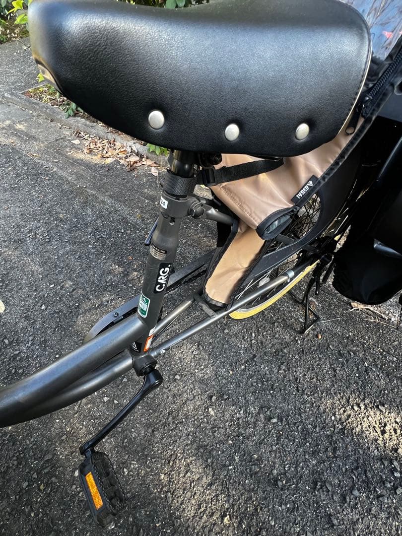 3月末まで値下げ【送料込み】自転車 チャイルドシート 雨よけカバー 変速機付き