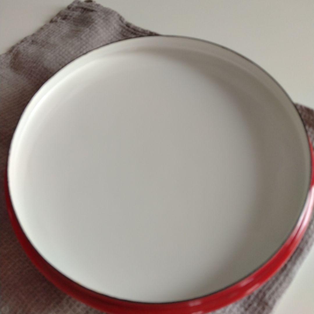 DANSK　ダンスク　両手鍋　ホーロー　キャセロール　赤　レッド　美品☆