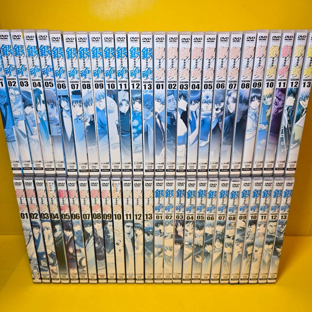 新品ケース交換済み 銀魂【DVD】シリーズ全104巻セット