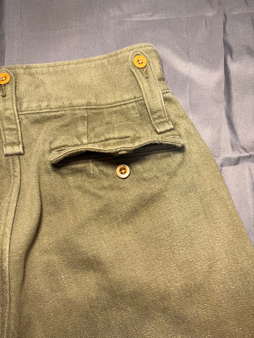 Nigel Cabourn ブリティッシュアーミーパンツ ミリタリーカーキ