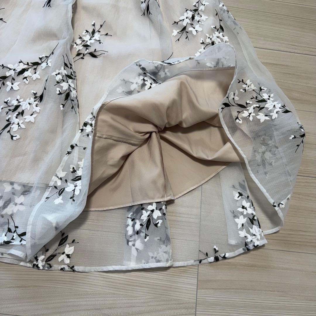 【極美品✨】FRAY I.D シアーマグノリアスカート 25SS