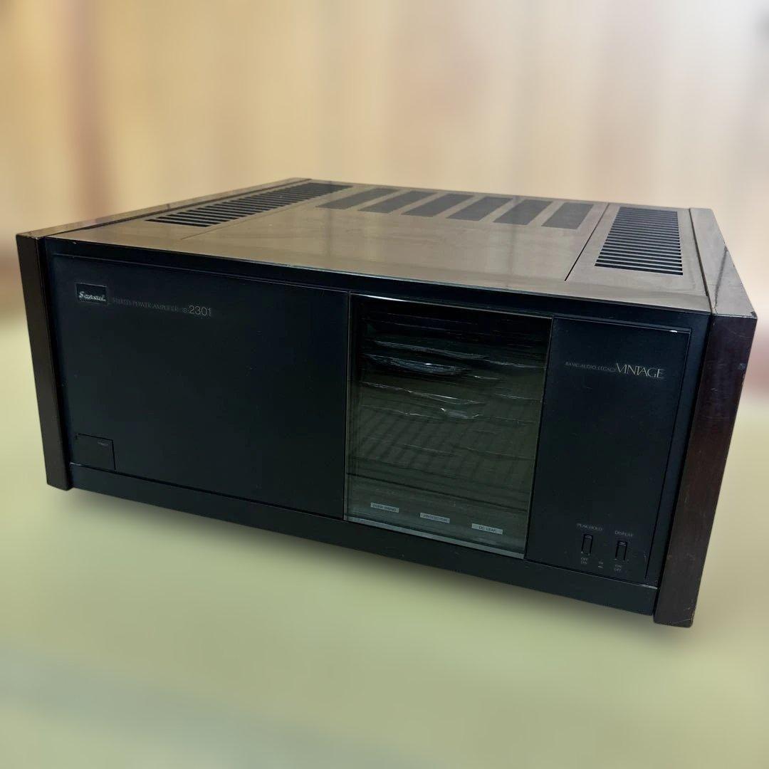 【SANSUI】サンスイ ステレオパワーアンプ B-2301 ヴィンテージ