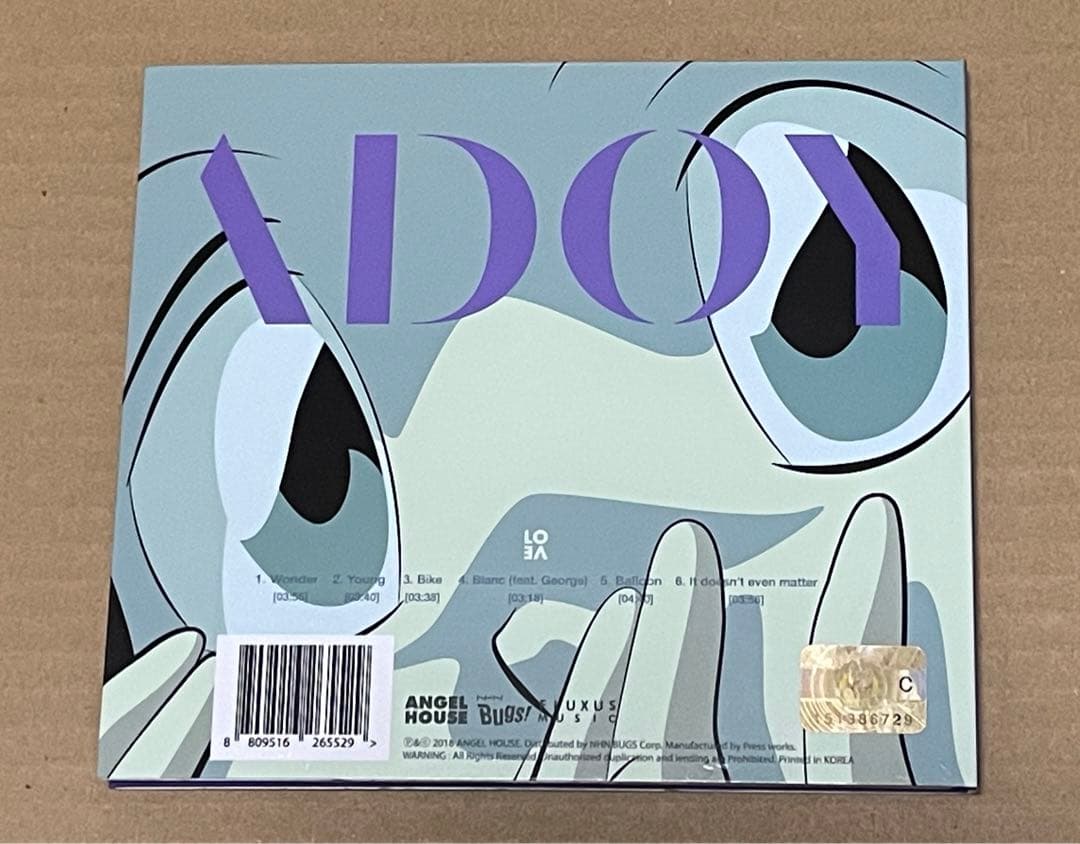 ADOY / LOVE 輸入盤CD / BGCD0061