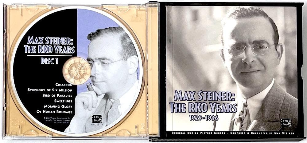 廃盤 限定盤 MAX STEINER RKO YEARS 1929-1936