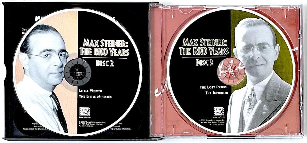 廃盤 限定盤 MAX STEINER RKO YEARS 1929-1936