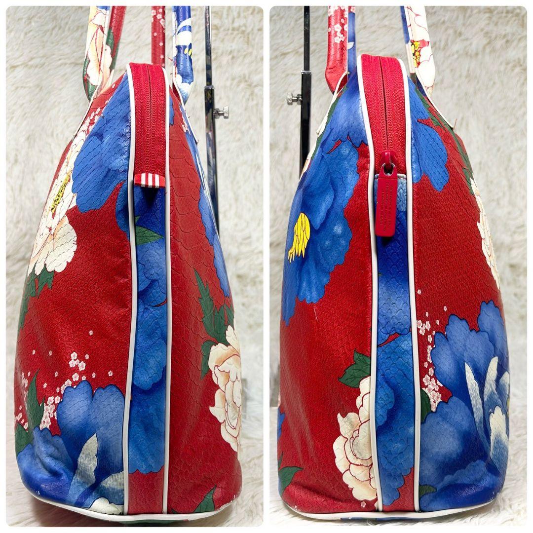 極美品✨アディダス オリジナルス ボストンバッグ 花柄 フラワー A4可