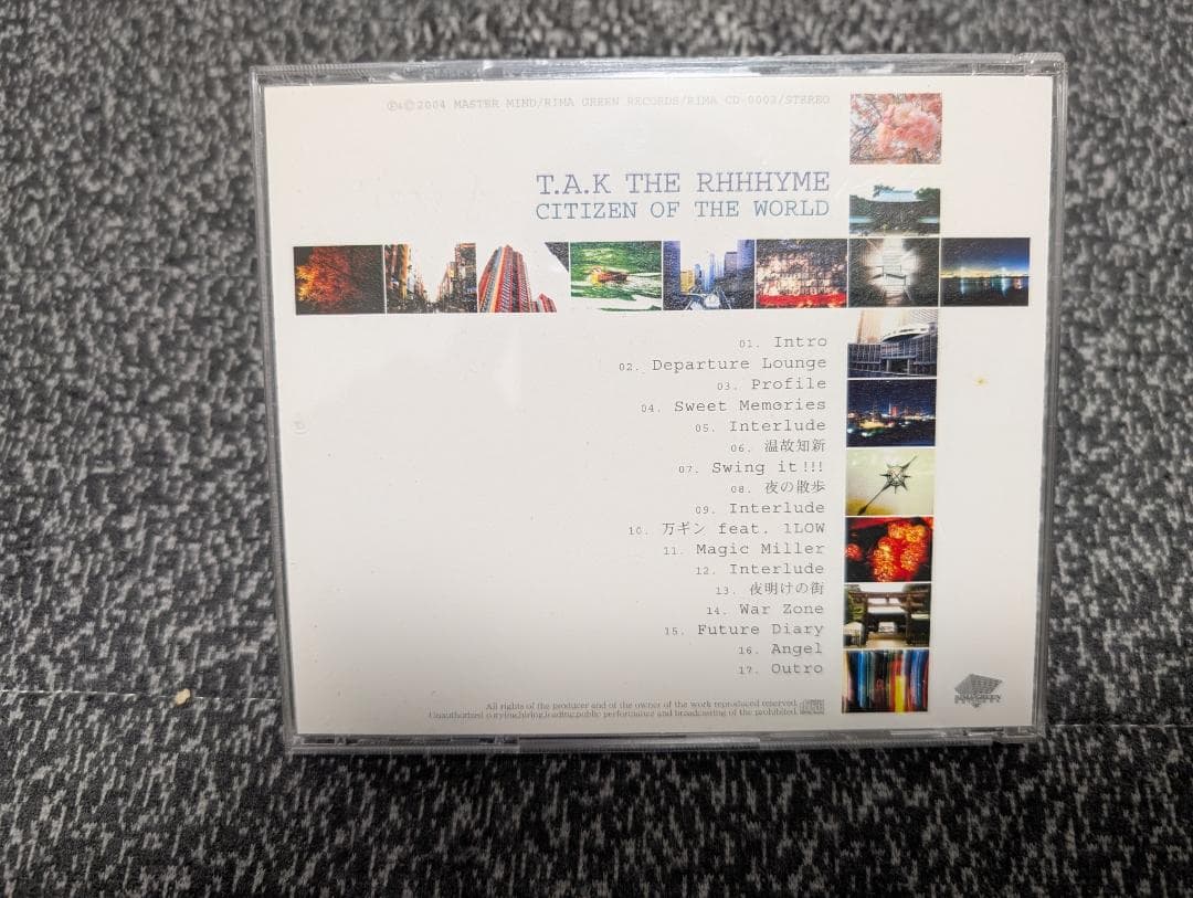 邦楽 T.A.K THE RHHHYME - CITIZEN OF THE WORLD