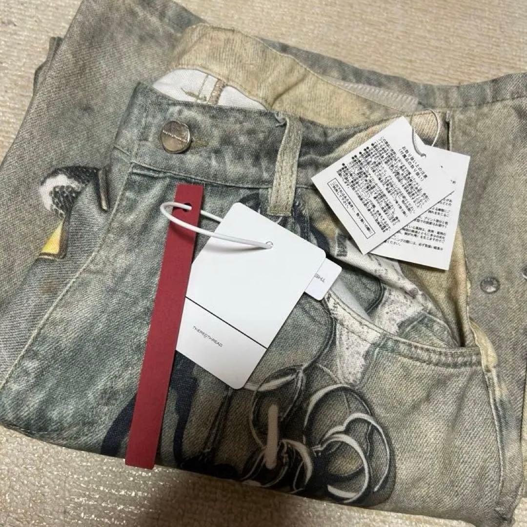 【試着のみ】Theredthread S print denim1 toys